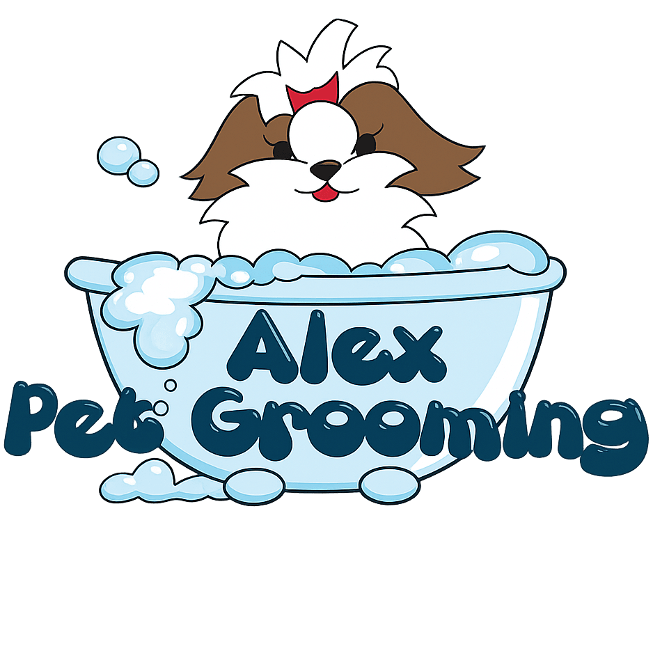 Alex Pet Grooming Logo